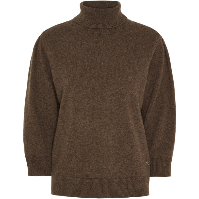 Genser 100% Cashmere, Dark Brown