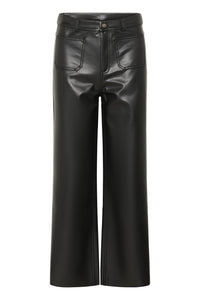 KAmikka PU Jeans Black Deep