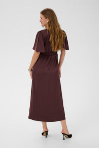 KAgunhild Long Dress Fudge