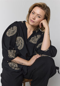 GVilde Blouse Black/Sand