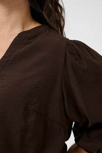 KCalberte Blouse Coffee Bean