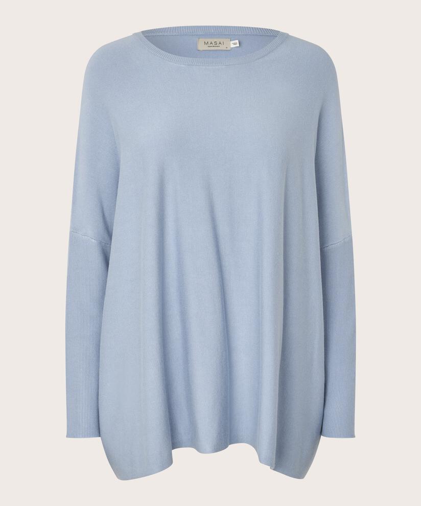 Fanasi Genser Viskose Zen Blue
