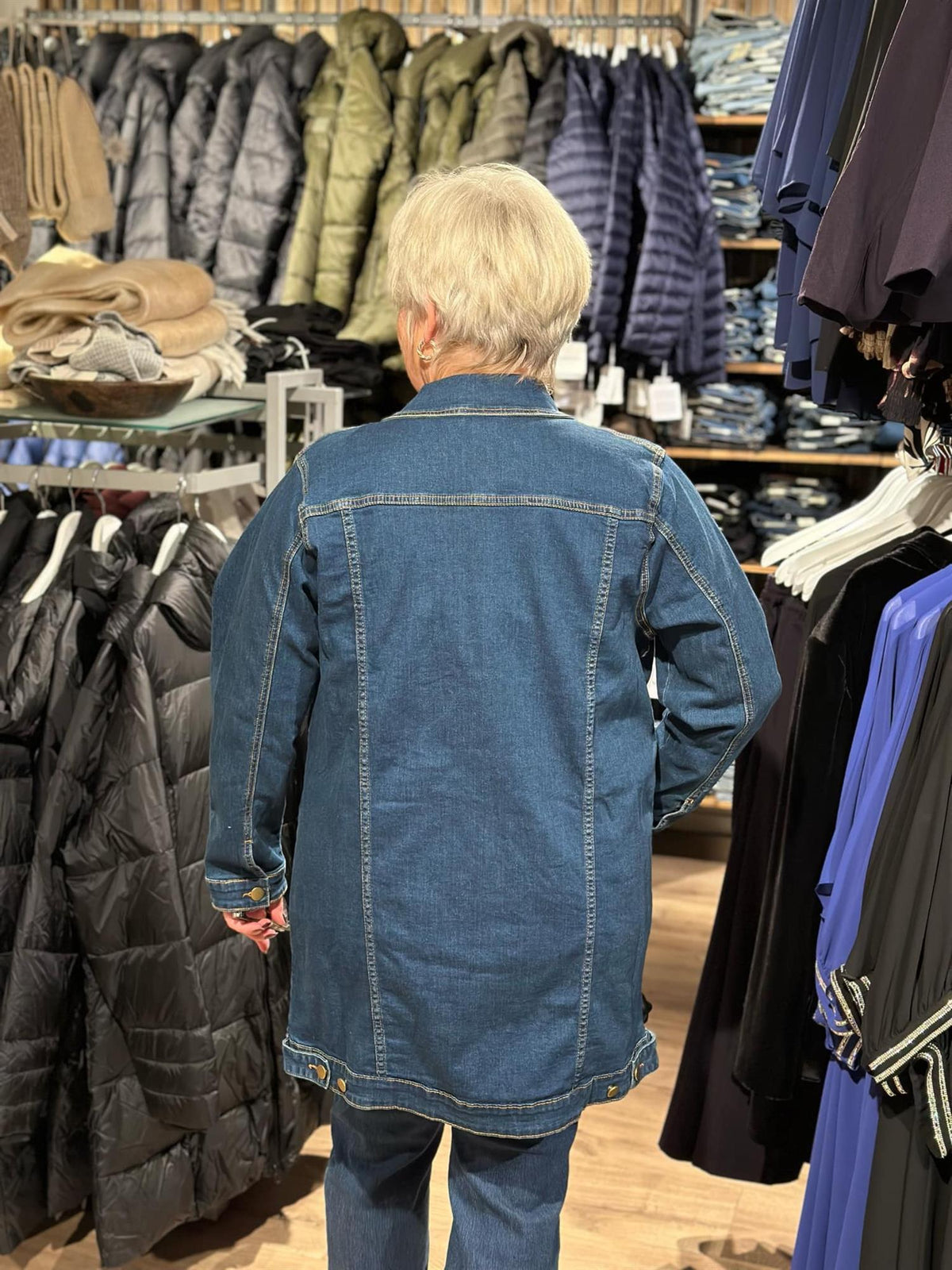 Amela Long Denim jacket