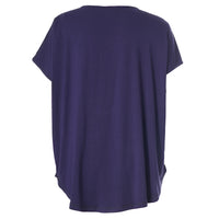 GGitte T-shirt with stones - Navy