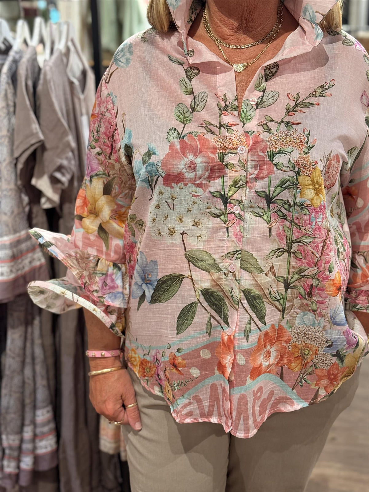 Bluse Rysjer Rose