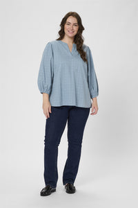 KCloulou Blouse 3/4 SL Windward Blue