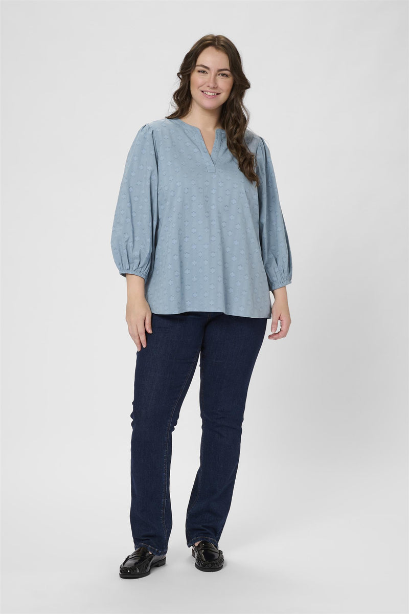KCloulou Blouse 3/4 SL Windward Blue