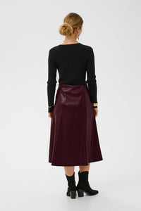 CRPaloma Skirt Dark Cabernet
