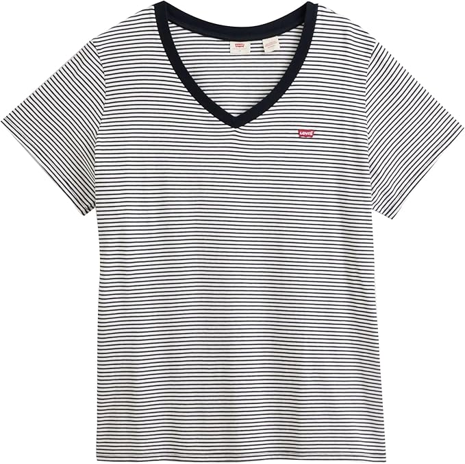Levis T-shirt Raita Stripe V-neck