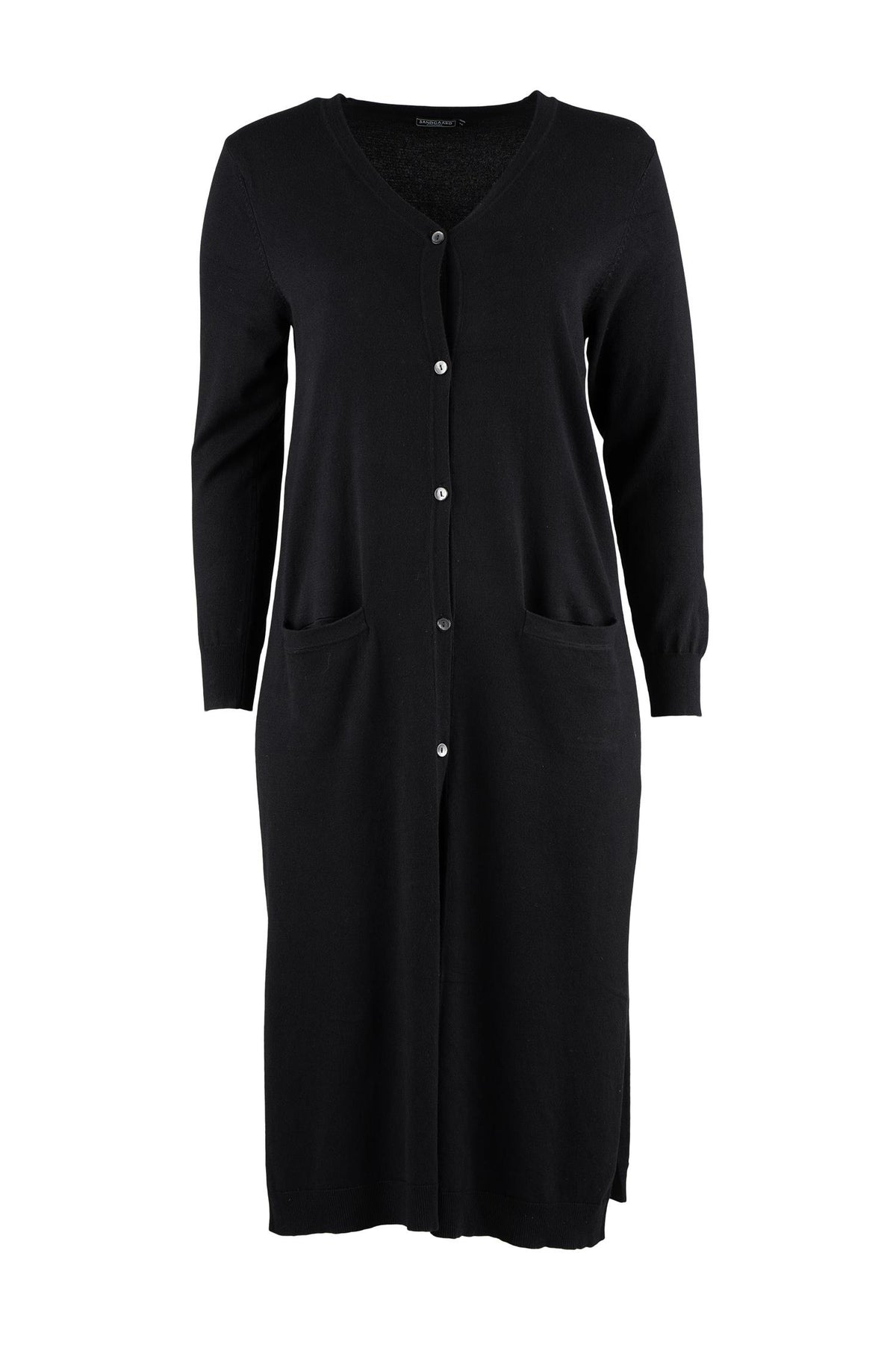 Helsinki Cardigan, FOOTLONG Black