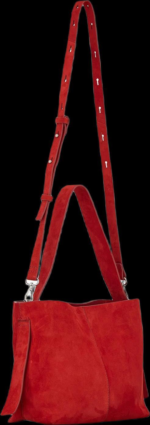 Suede Fraya Small Bag Adrenaline Red
