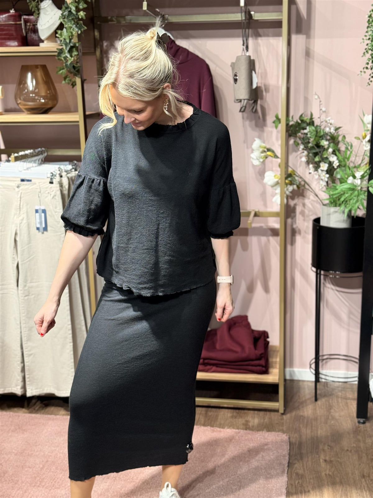 Skirt Extra Long Black