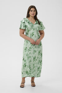 KCjamie Frill Dress Dusty Green