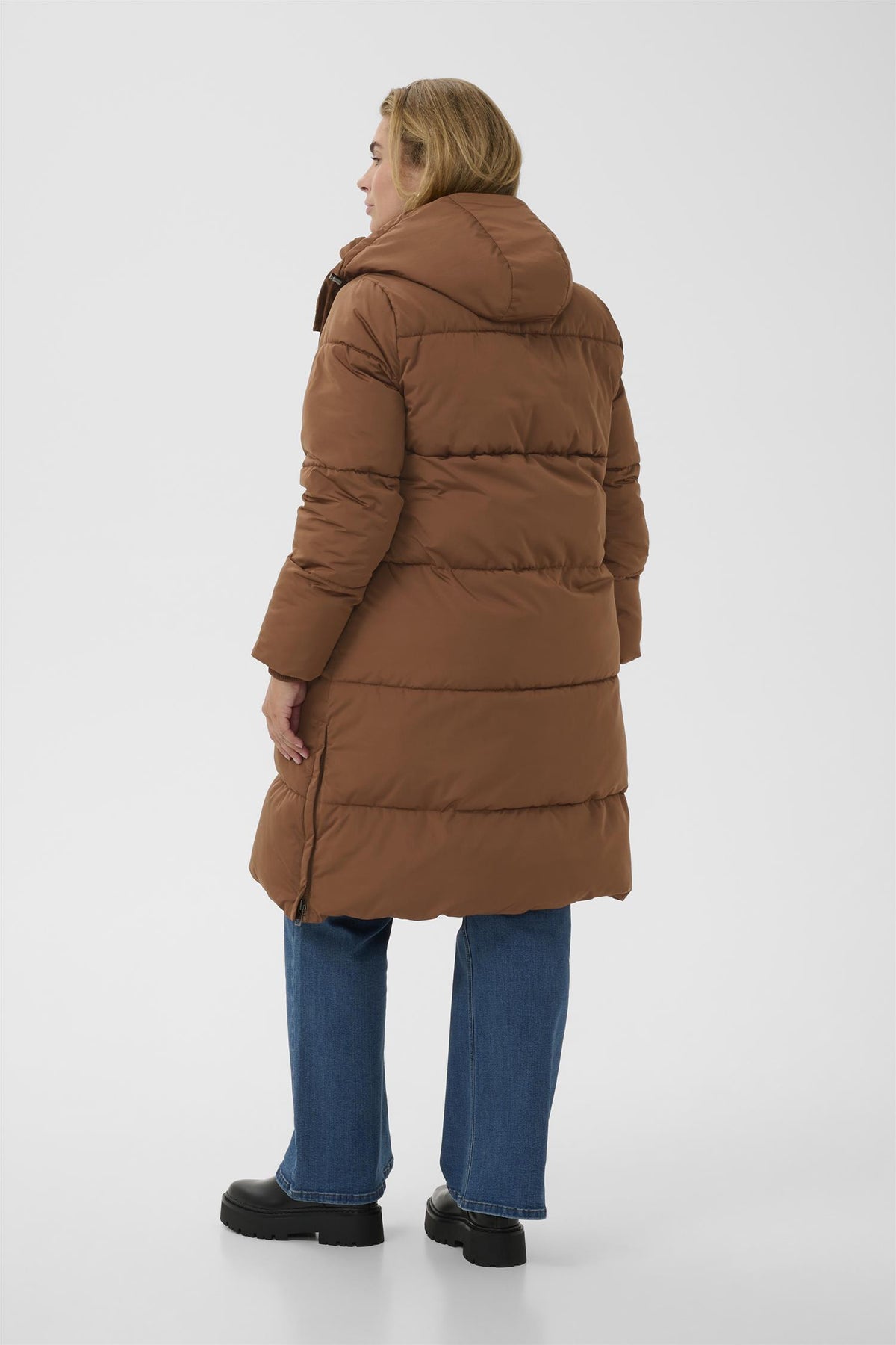 KCnikole Padded Coat - Friar Brown