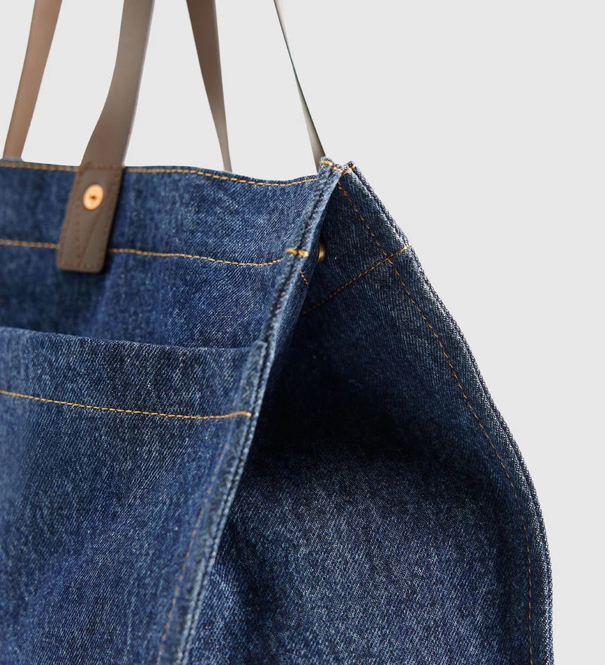 Levis Veske Heritage All day Tote Ocean Indigo Wash