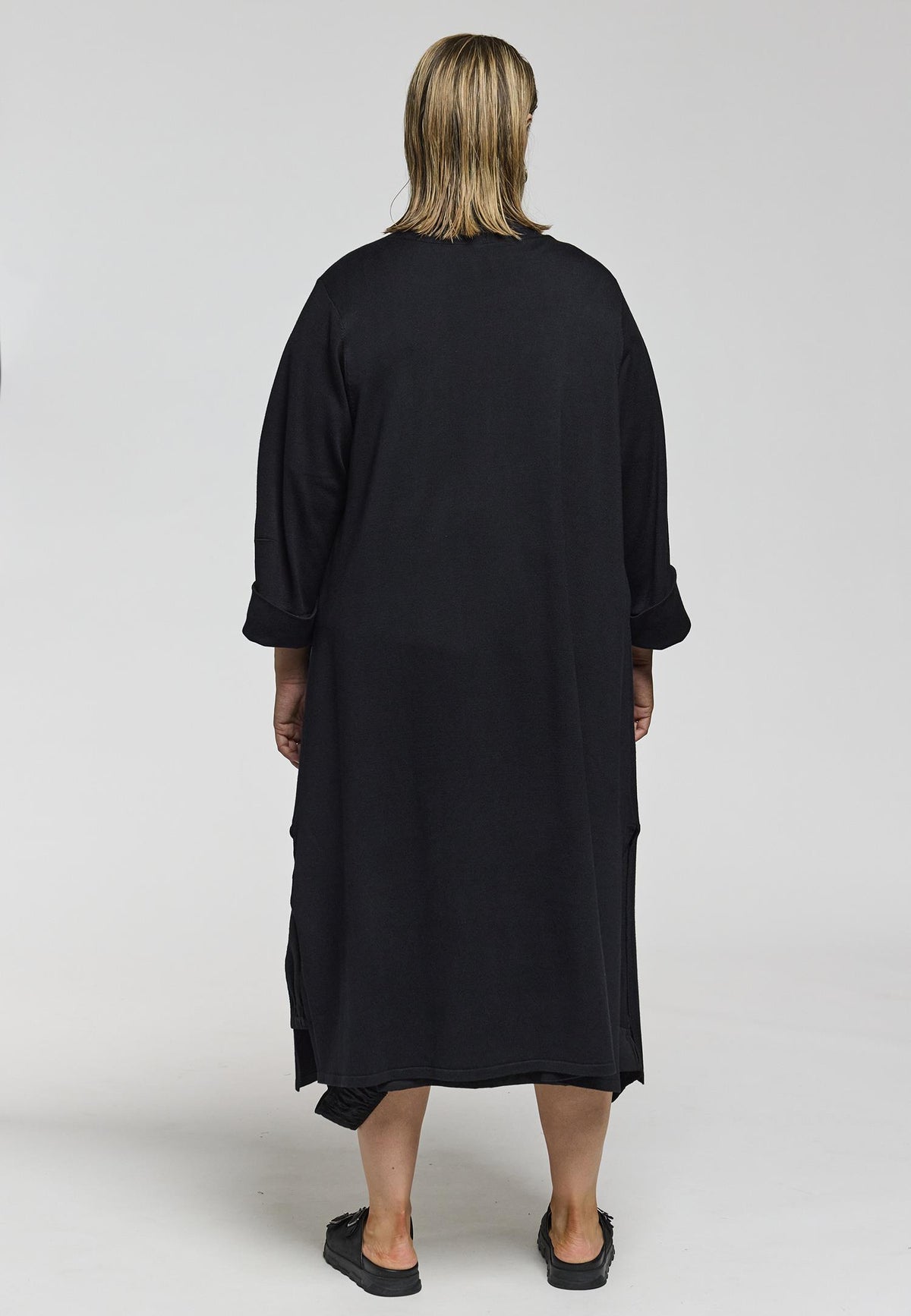 GKelsey Long cardigan Black