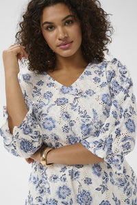 KClula Blouse Chalk Midnight