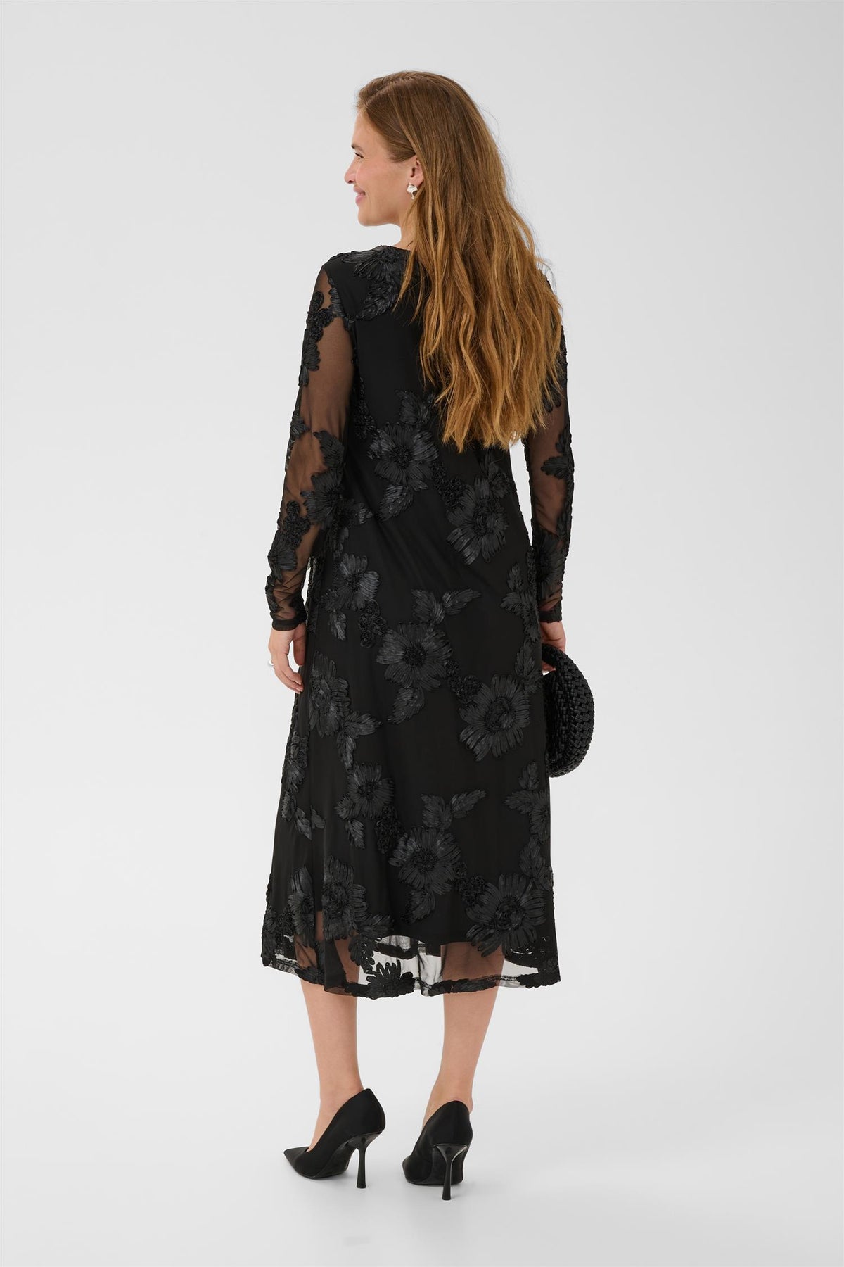 KAjulianne Dress Black Deep