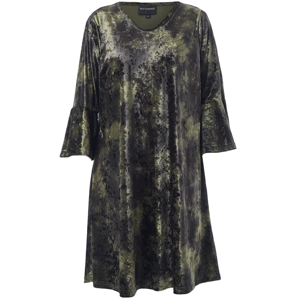 SHelda Dress Green Velvet