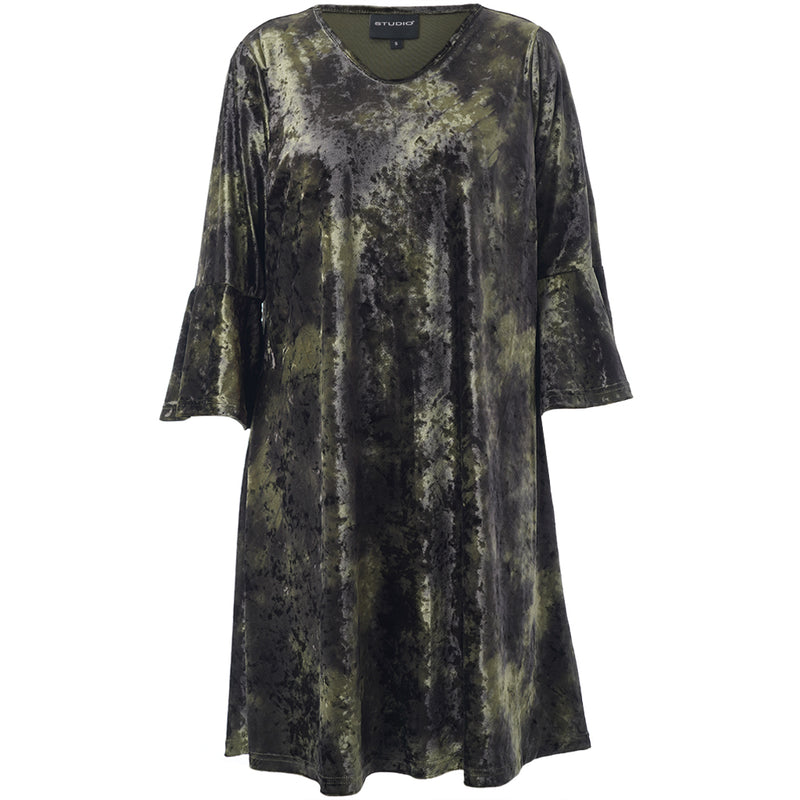 SHelda Dress Green Velvet