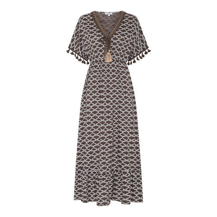 Kjole Marbella Dress Earth
