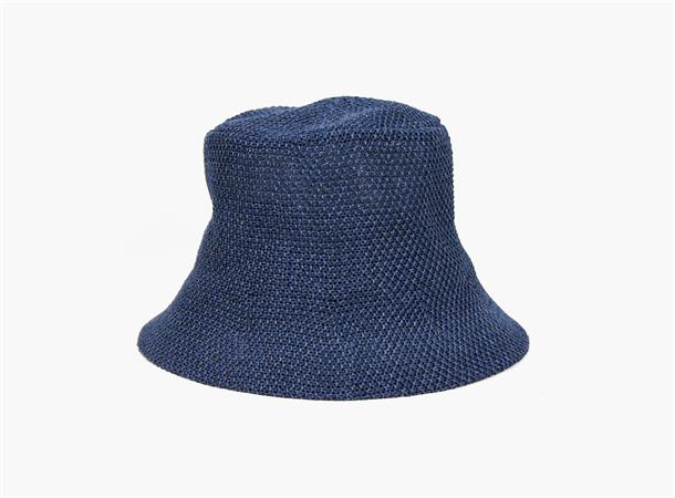 Bucket Hat Strå Navy