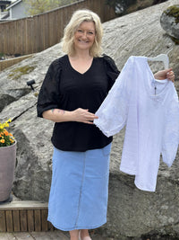 T-skjorte BlondeErm Sort