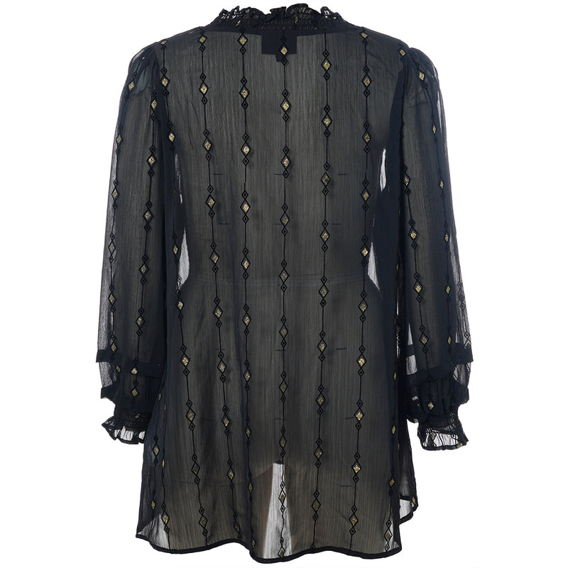 SNanda Tunic Black/Gold
