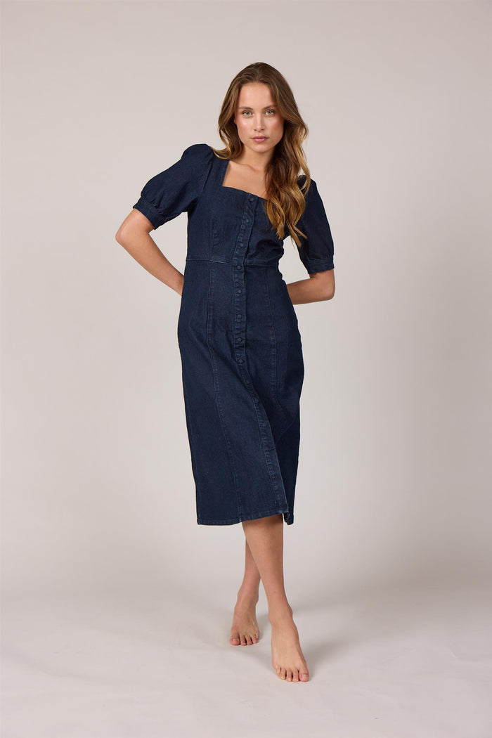 Kjole Square Denim