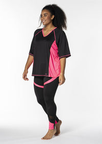 SFitness T-shirt Black/Pink