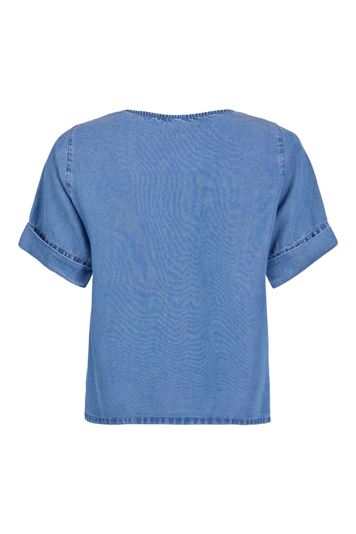 Bluse Lyocell Indigo