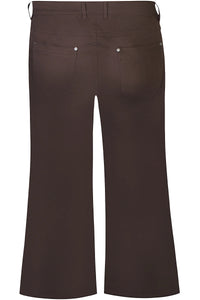 Bukse Flare Bootcut Chocolade