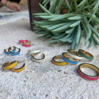 Ring, Himmelblå emalje