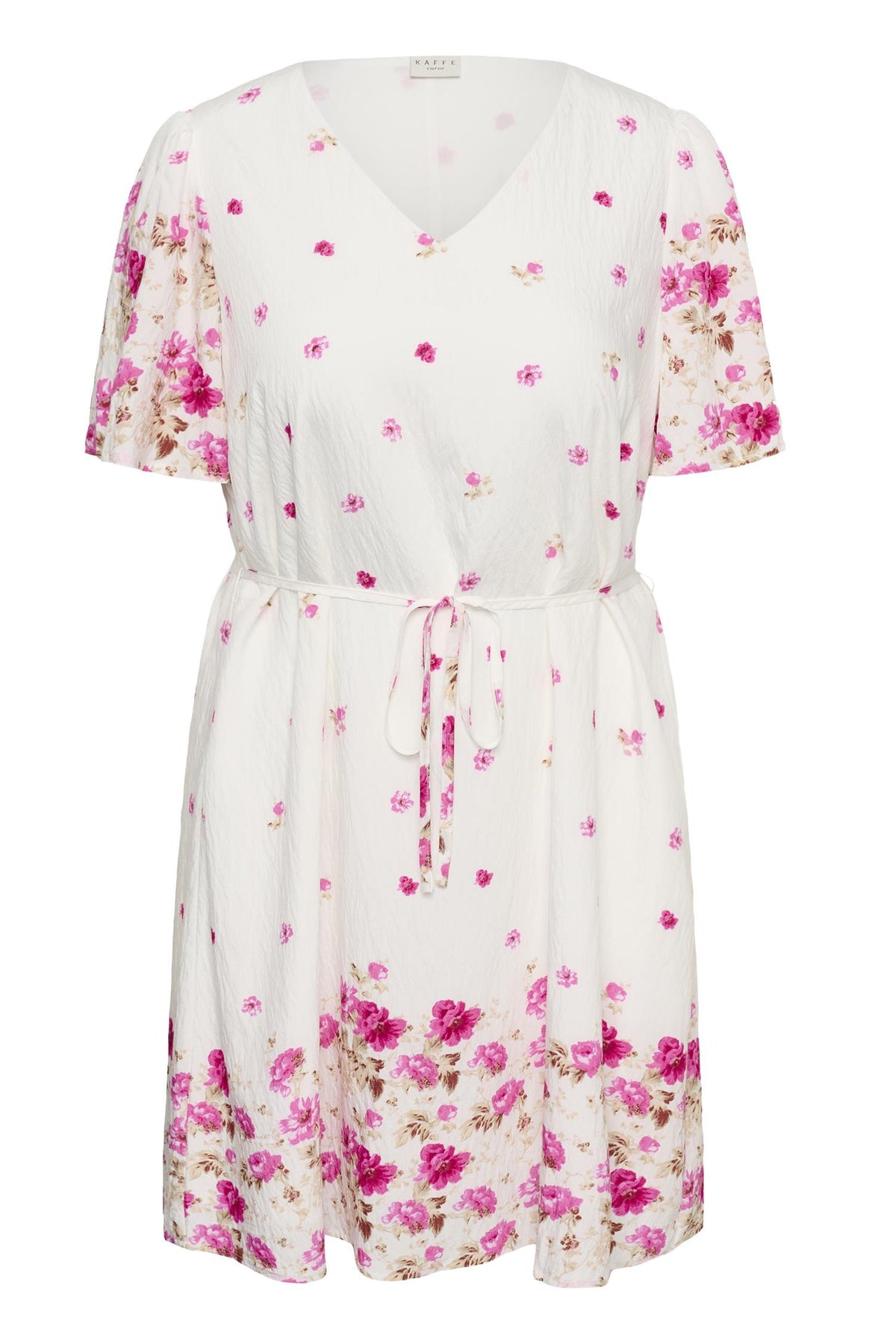 KCrosa Dress White Rose Bord