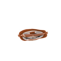 Ivory bucketbag - Cognac