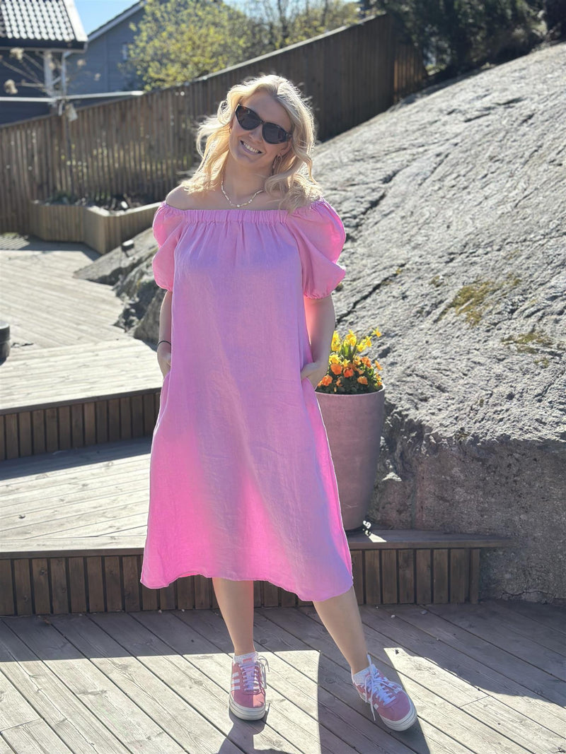 Kjole Square Pink