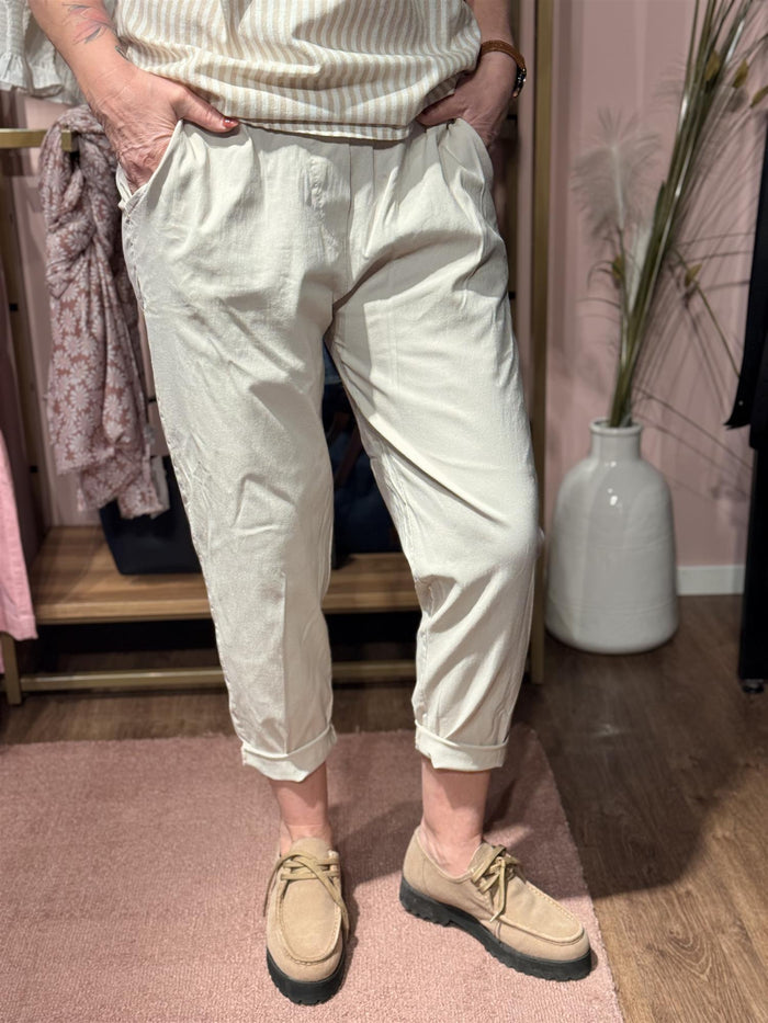MdcRaffaella Pants Beige