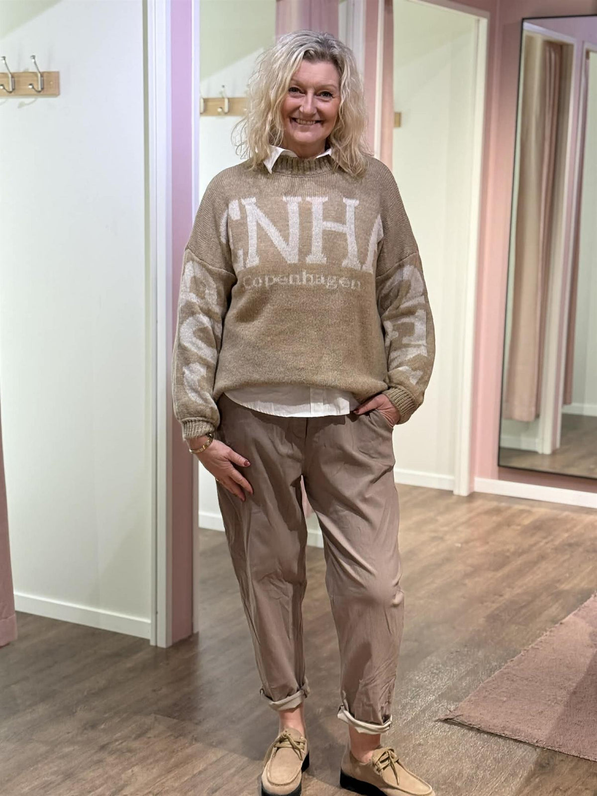MdcAria Knit Fango/Beige