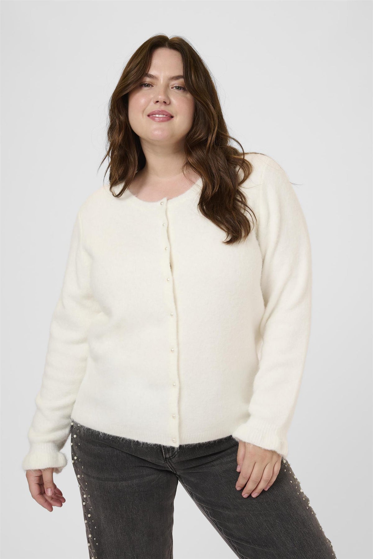 KCcirsten Cardigan Chalk