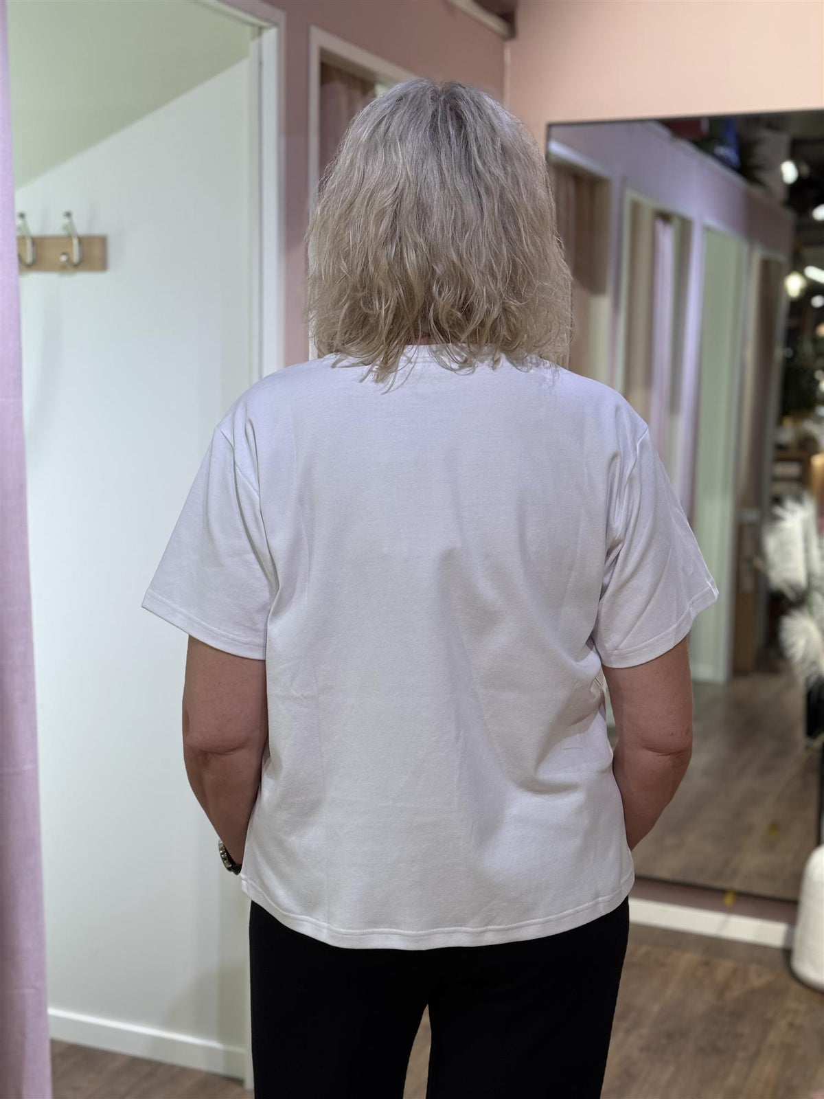 T-skjorte Basic Offwhite