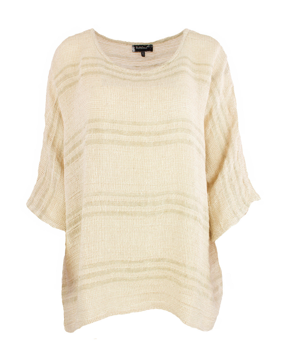 Topp stripet Nature Print