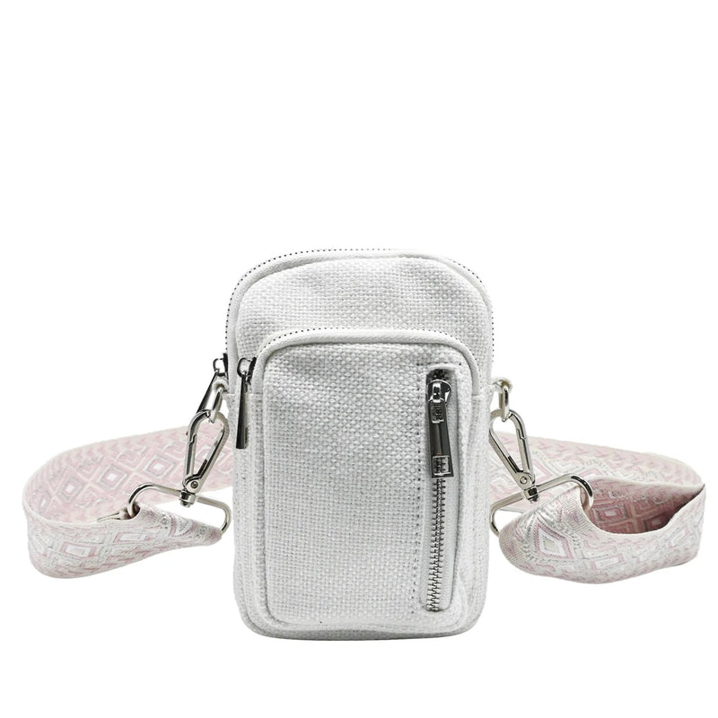 IDA mobilbag Lin Hvit