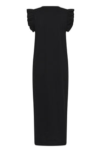 KAcelina Flounce Dress Black Deep