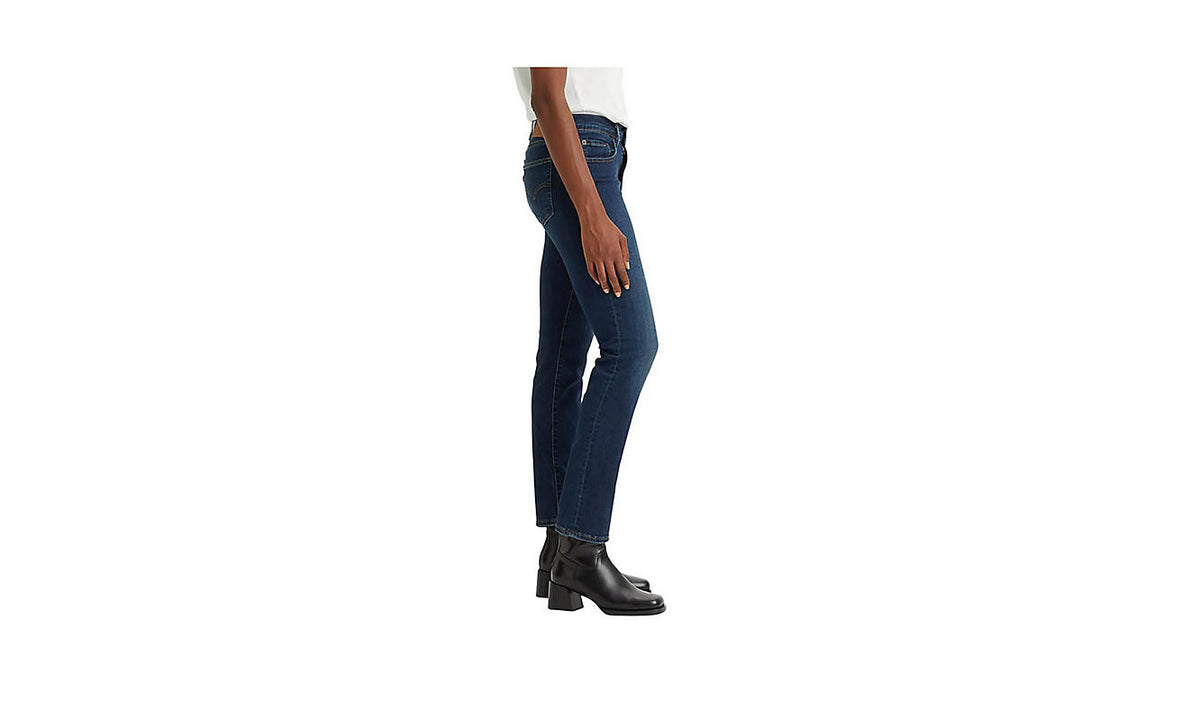 Levis 724 High Rise Straight Blue Swell