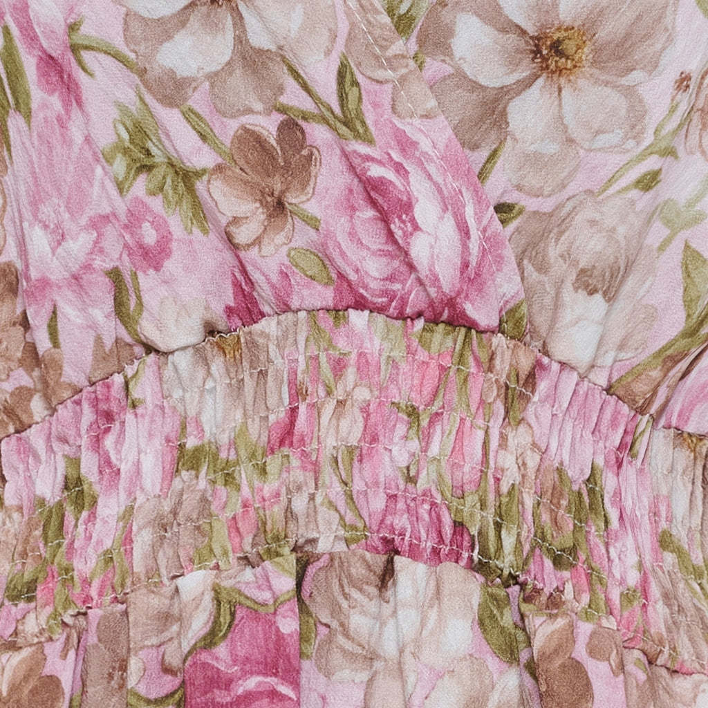 MdcLydia Dress Pink Flower