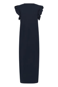 KAcelina Flounce Dress Navy