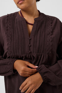 KCgaline Blouse - Fudge
