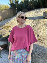 MdcSia Knit Rasberry