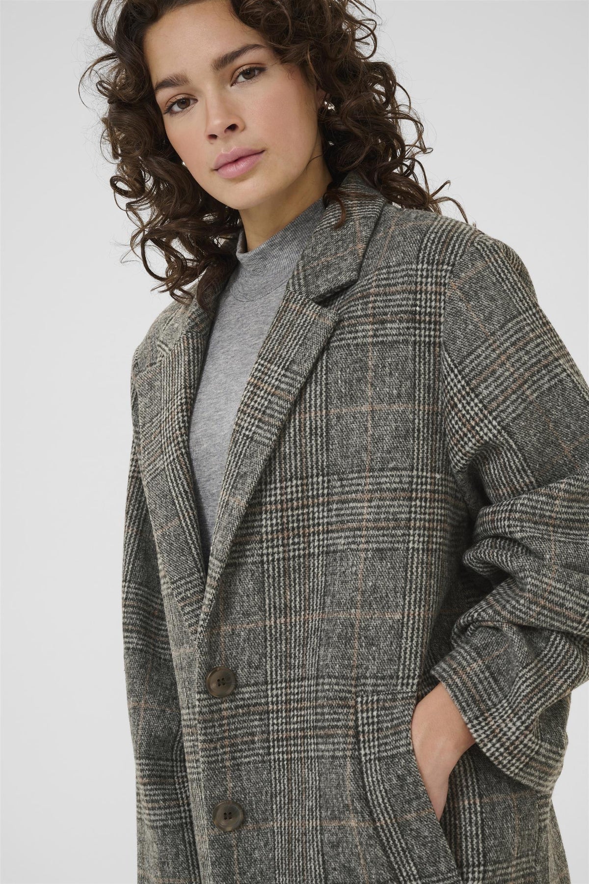 KAvivian Checked Jacket