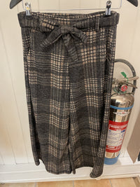 Check Wide Pant